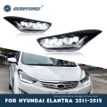 HCMOTIONZ 2011-2015 Hyundai Elantra Front Lamps